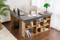 Vesper - Desk - Anthracite/Atlantic Pine