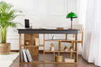 Vesper - Desk - Anthracite/Atlantic Pine