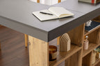 Vesper - Desk - Anthracite/Atlantic Pine