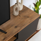 Veramont - TV Unit - Anthracite/Atlantic Pine