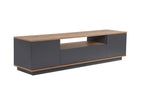 Veramont - TV Unit - Anthracite/Atlantic Pine