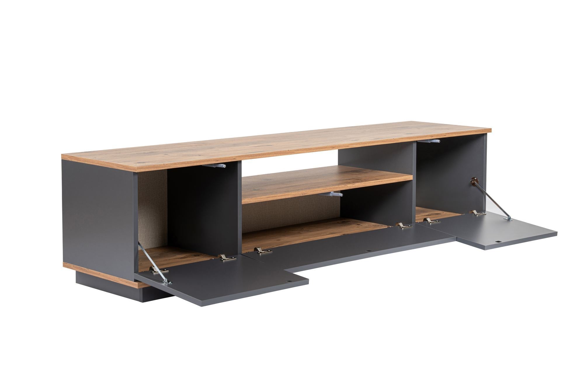 Veramont - TV Unit - Anthracite/Atlantic Pine