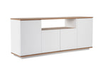 Arista - Console Table - White/Atlantic Pine