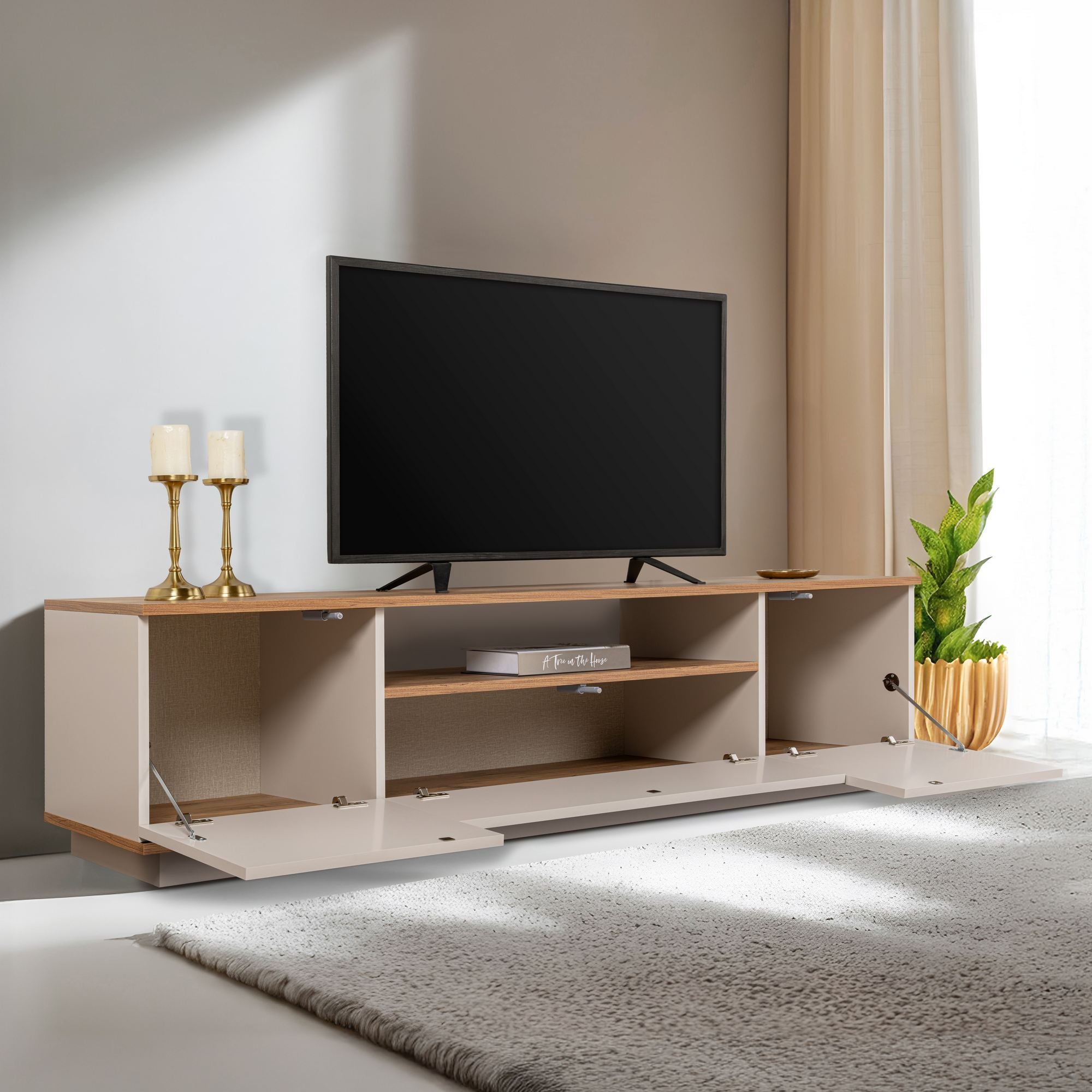 Veramont - Mueble de TV - Cachemira/Atlantic Pine