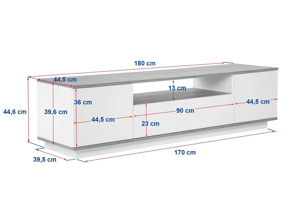 Veramont - Mueble de TV - Cachemira/Atlantic Pine