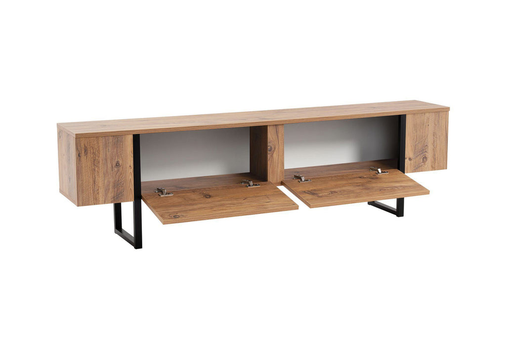Serenity - Mueble de TV - Atlantic Pine/Negro