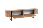 Serenity - Mueble de TV - Atlantic Pine/Negro