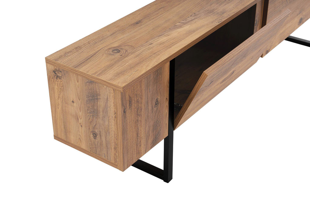 Serenity - Mueble de TV - Atlantic Pine/Negro