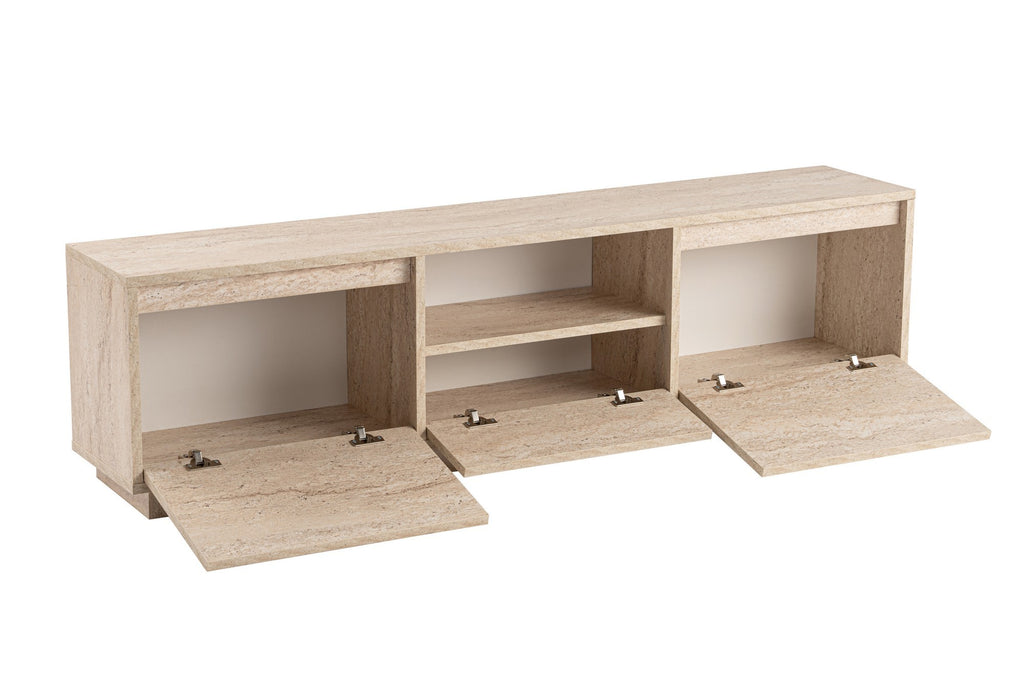 Vanguard - TV Unit - Travertine