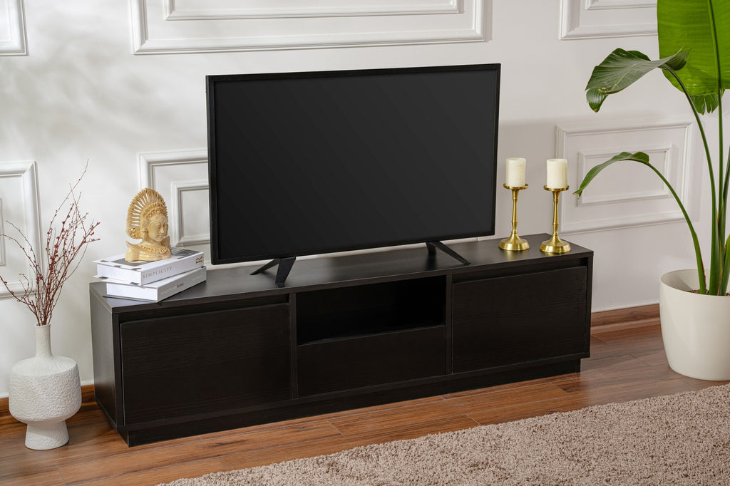 Vanguard - TV Unit - Black Wood
