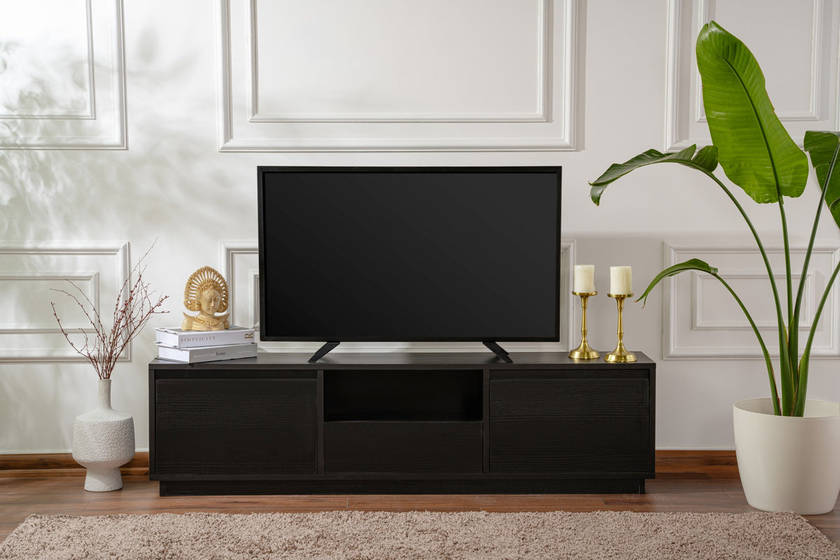Vanguard - TV Unit - Black Wood