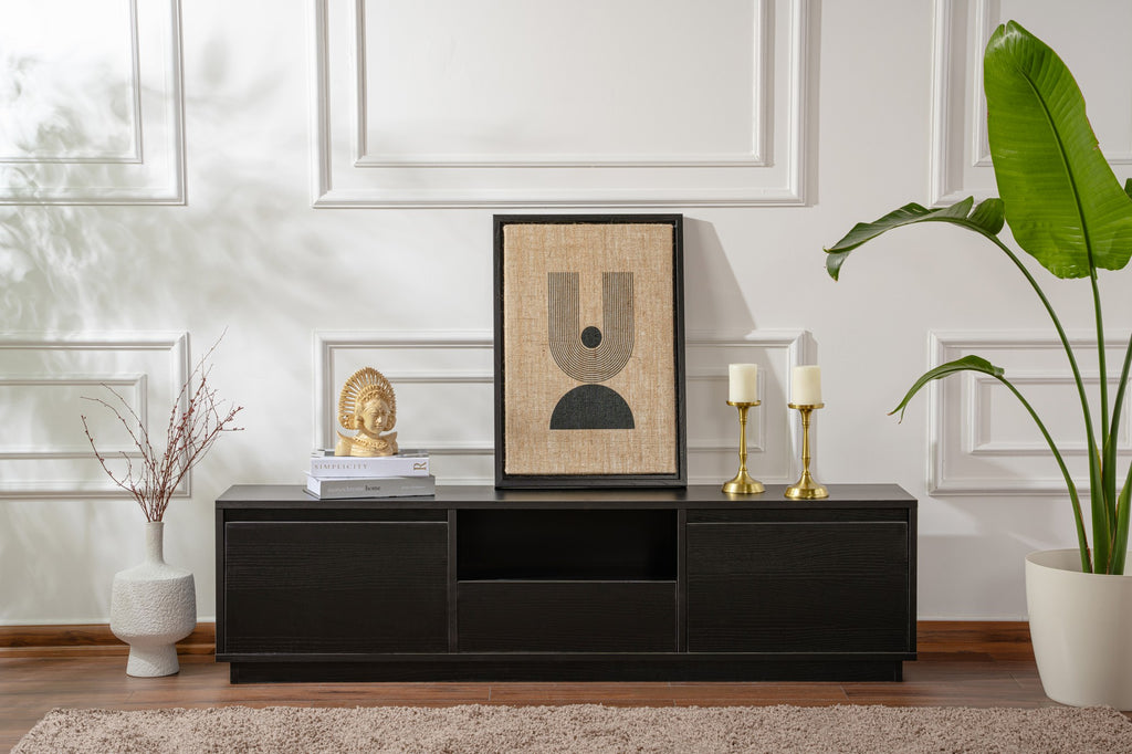 Vanguard - TV Unit - Black Wood