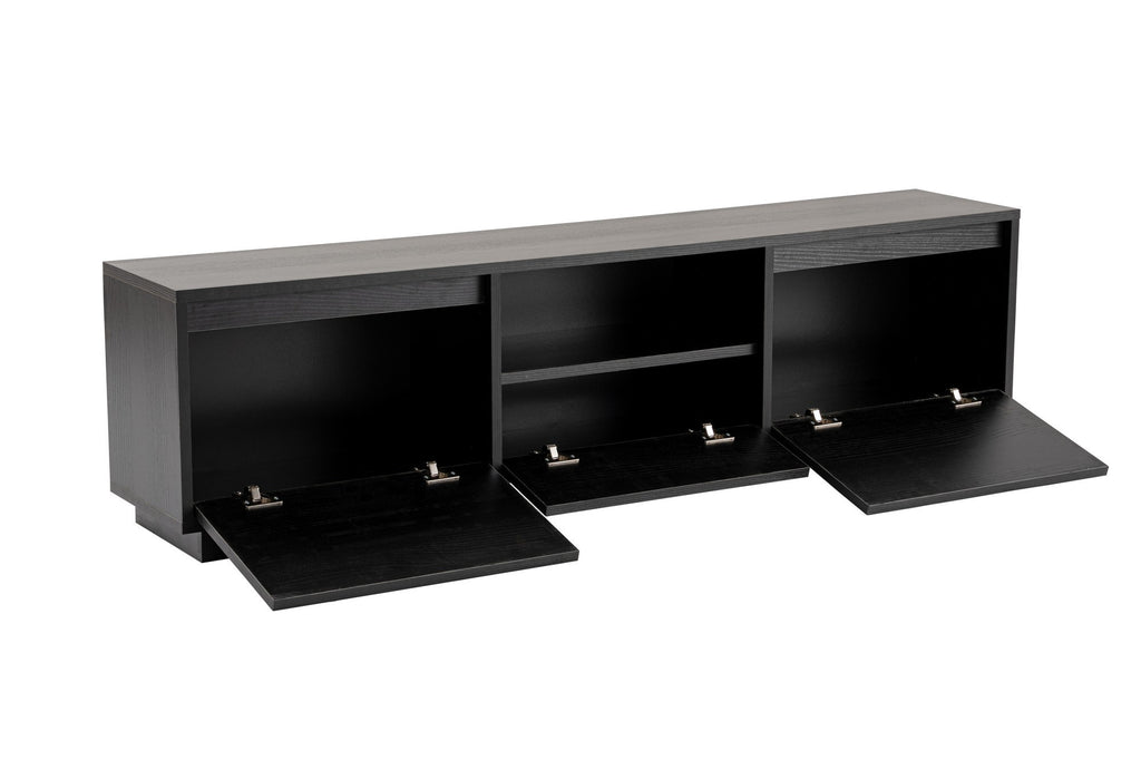 Vanguard - TV Unit - Black Wood