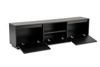 Vanguard - TV Unit - Black Wood