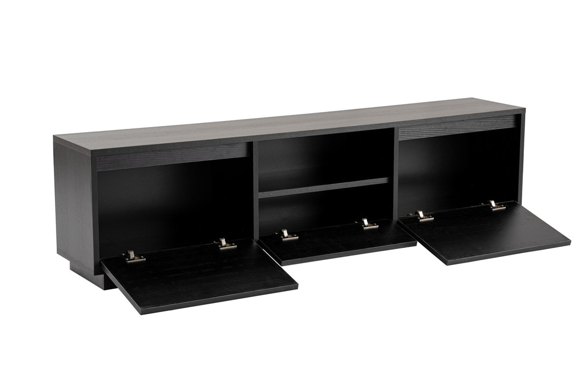 Vanguard - TV Unit - Black Wood