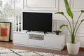 Vanguard - TV Stand - Natural White