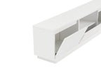 Vanguard - TV Stand - Natural White