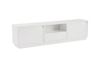 Vanguard - TV Stand - Natural White