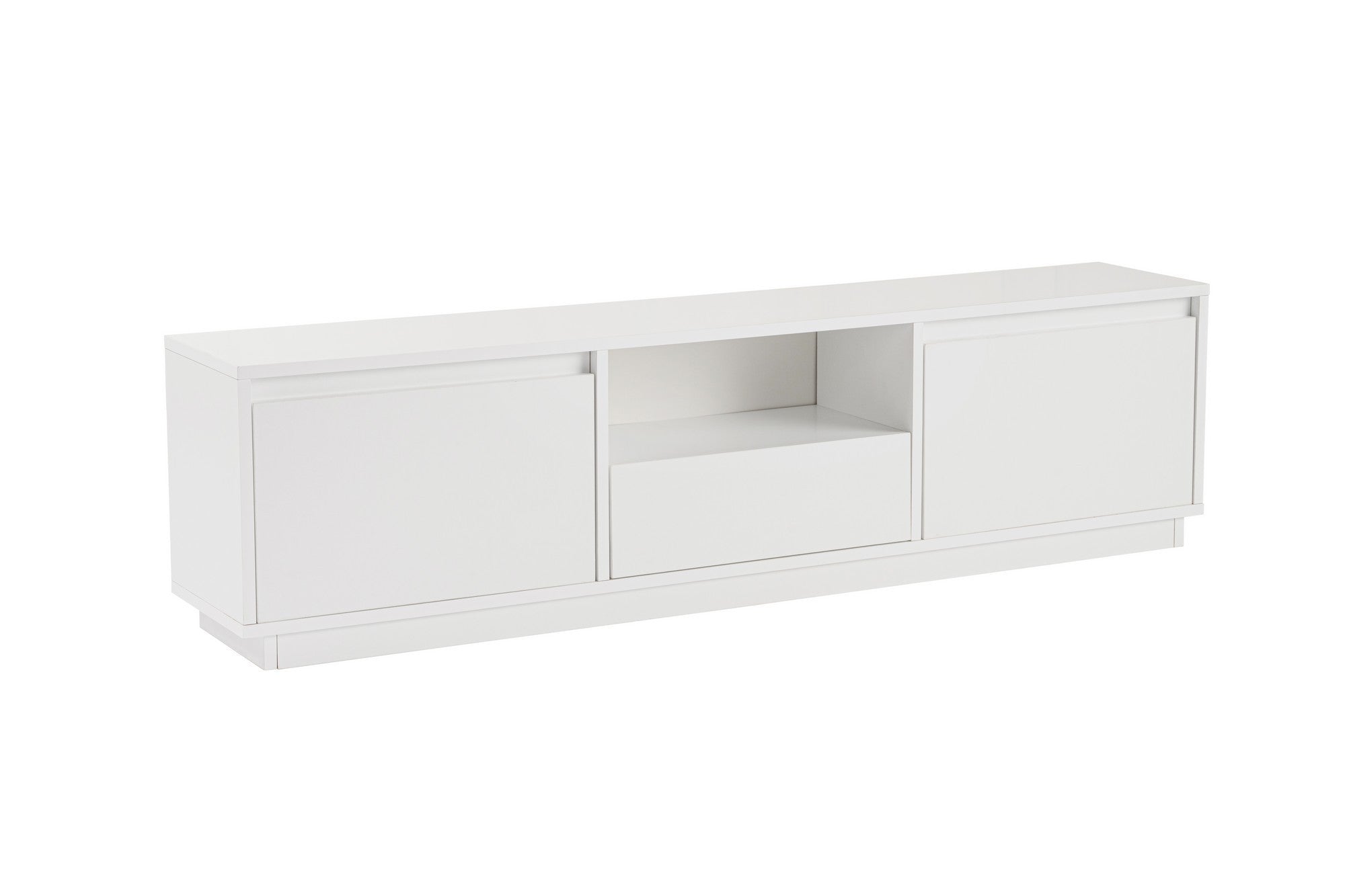 Vanguard - TV Stand - Natural White