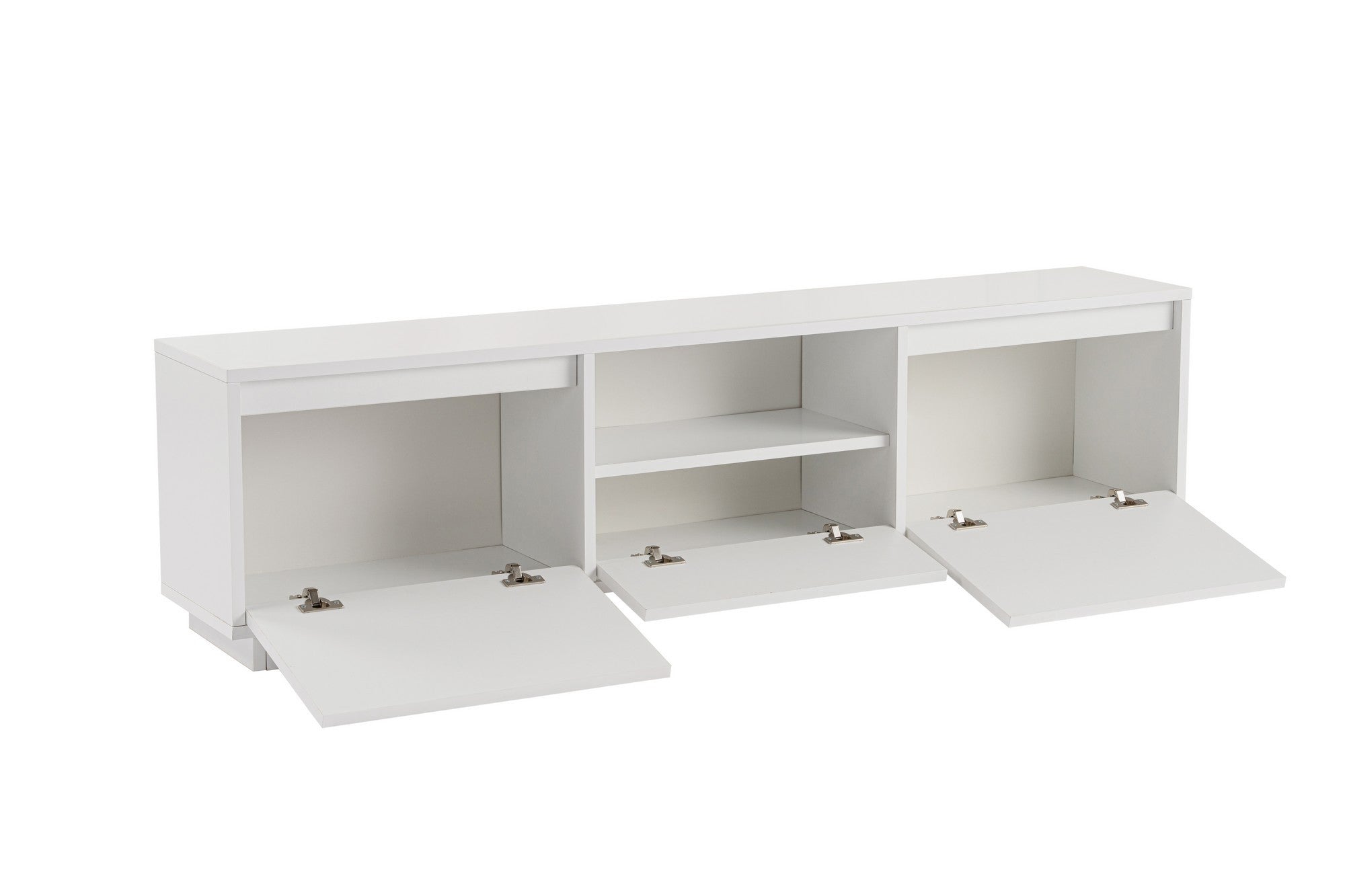 Vanguard - TV Stand - Natural White