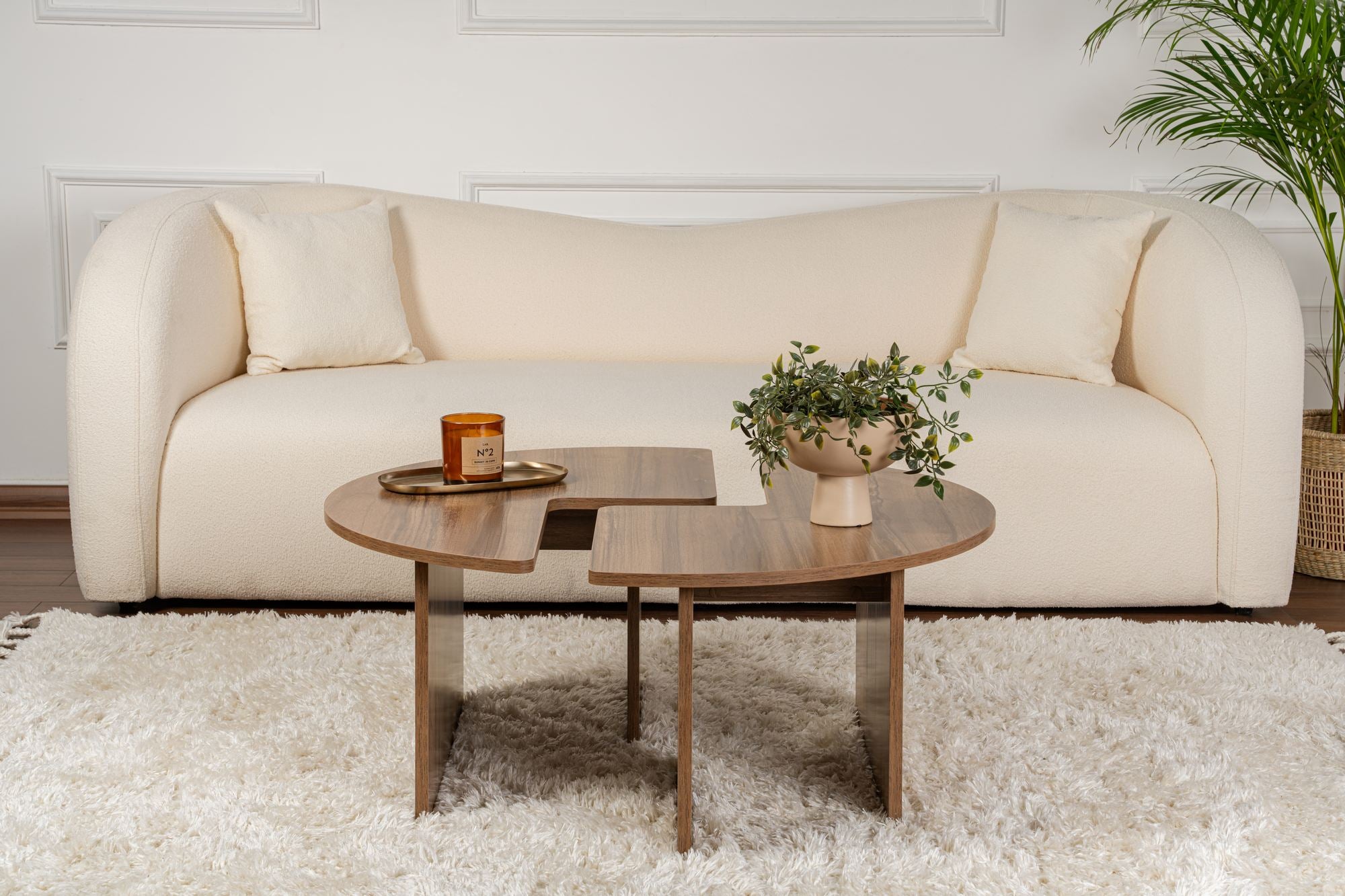 Moira - Coffee Table - Venezia Walnut