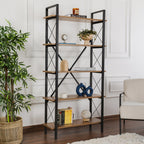 Elysian - Librería - Venezia Walnut/Negro