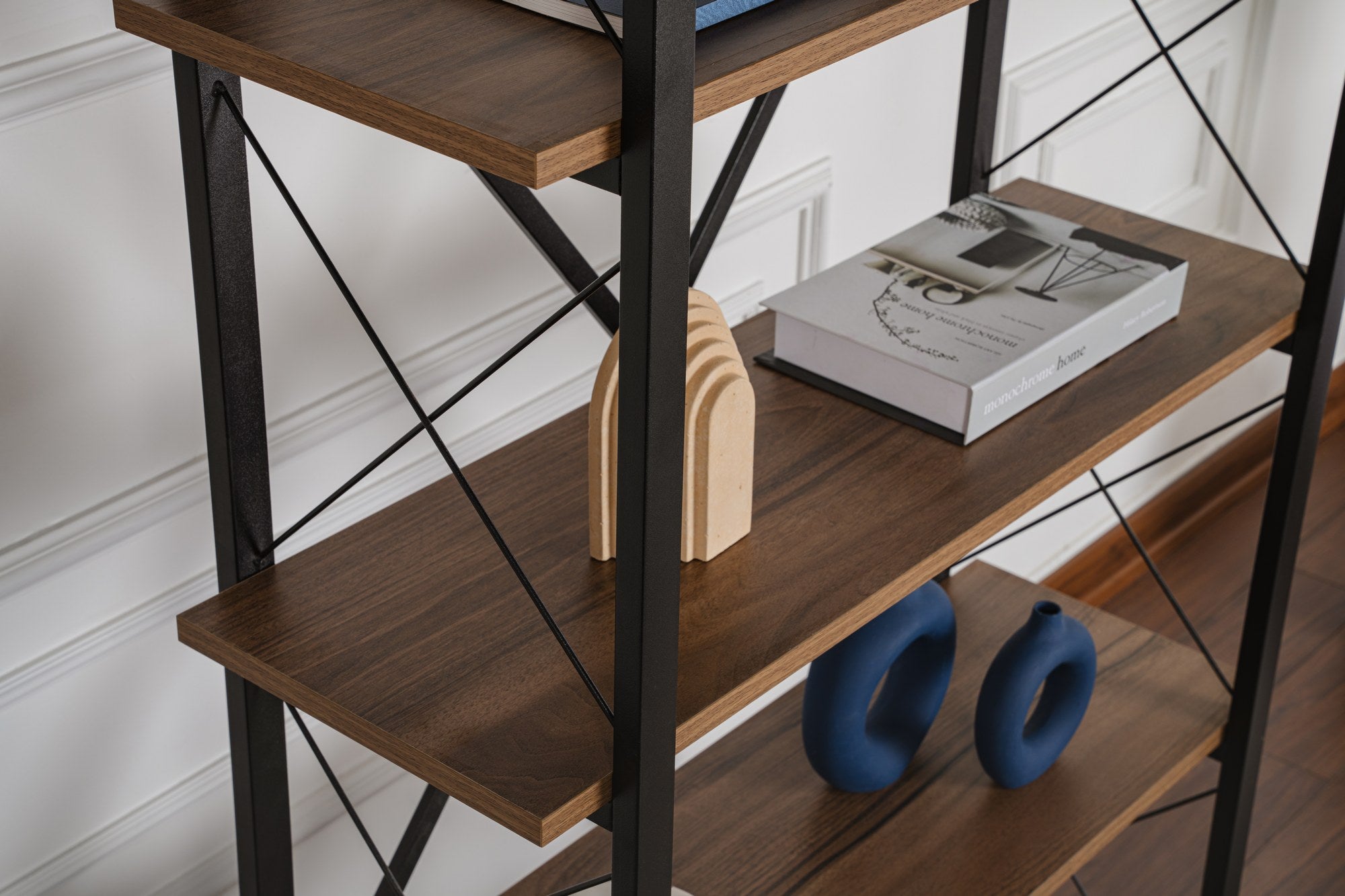 Elysian - Librería - Venezia Walnut/Negro