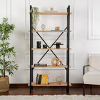 Elysian - Bookcase - Oak/Black