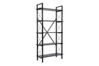 Elysian - Bookshelf - Black Wood/Black