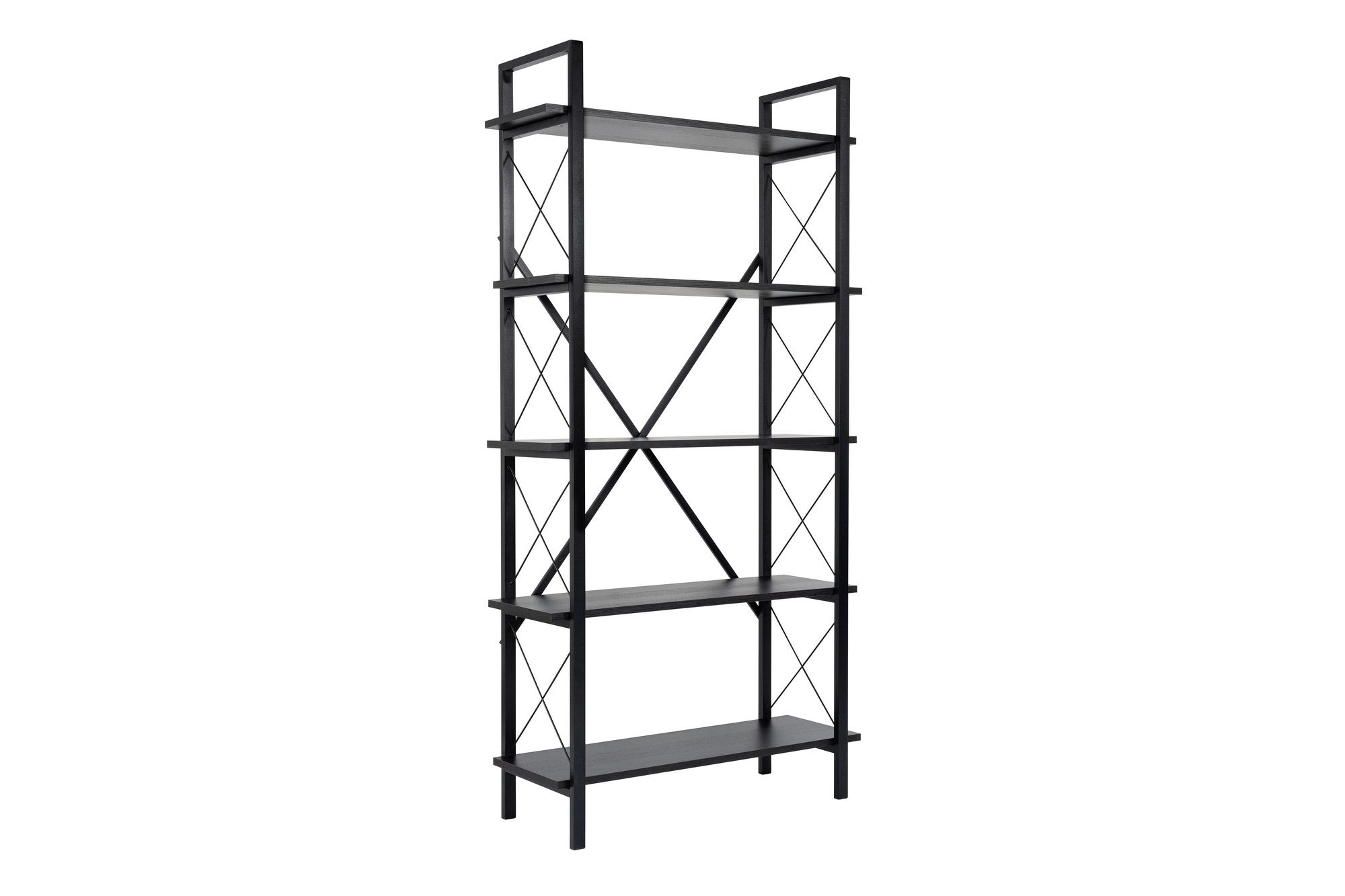 Elysian - Bookshelf - Black Wood/Black
