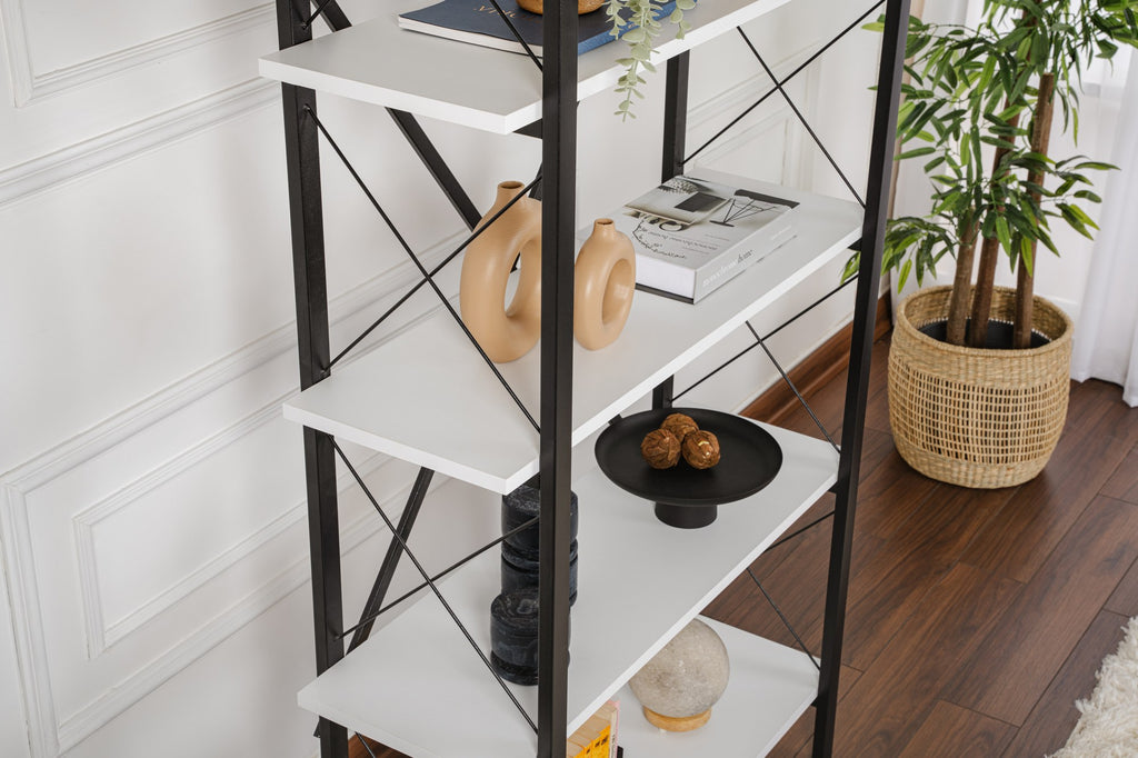 Elysian - Bookcase - White/Black