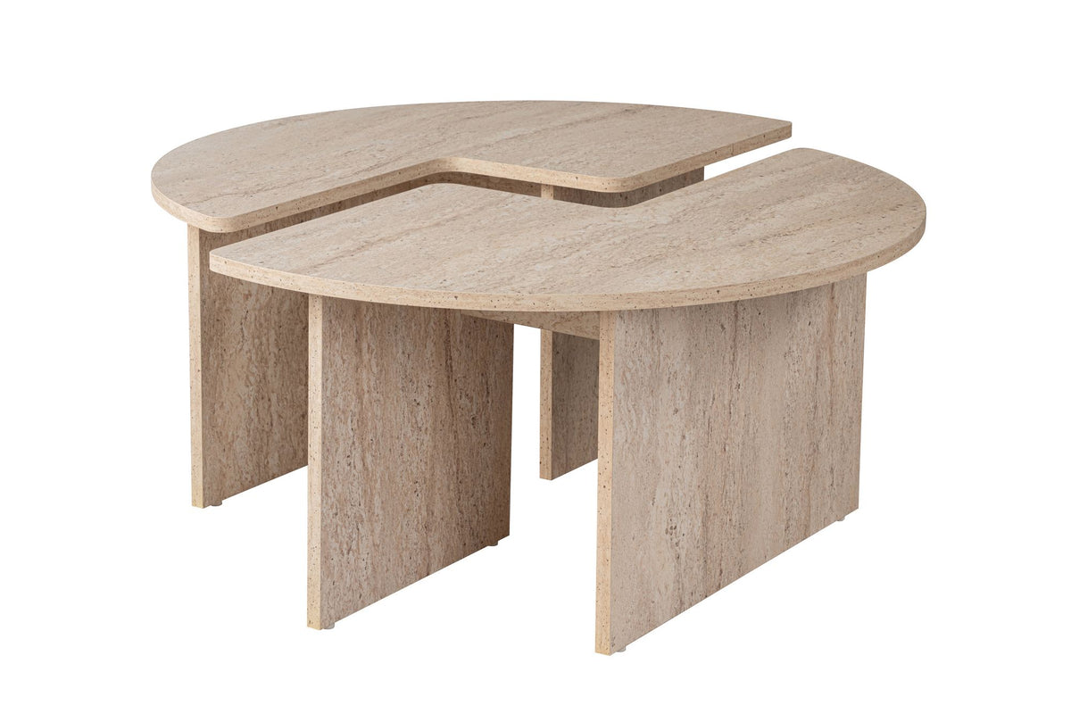 Moira - Coffee Table - Travertine