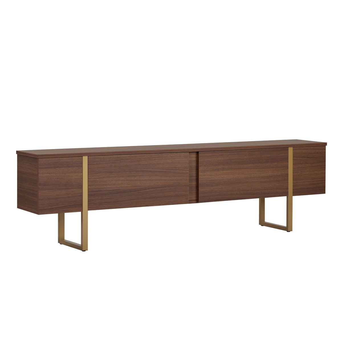 Onera - TV Unit - Milano Walnut/Gold