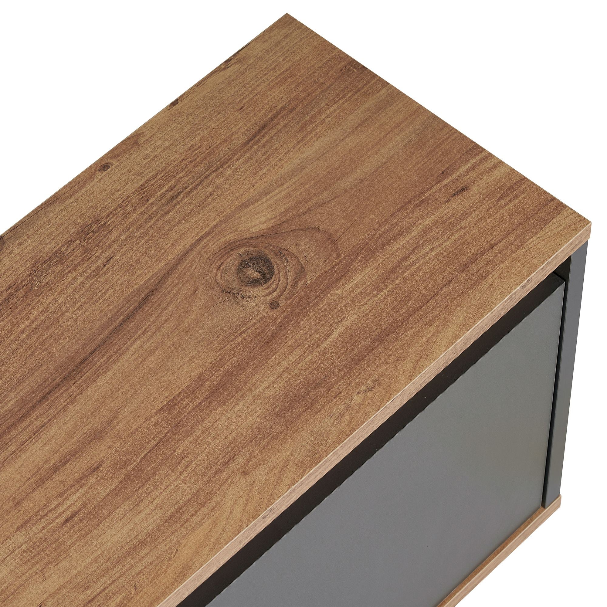 Meubles Tv Sentinel - Anthracite / Pin Atlantique