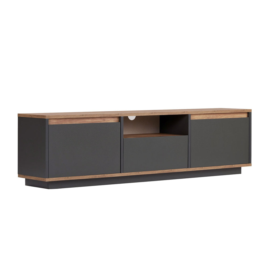 Meubles Tv Sentinel - Anthracite / Pin Atlantique