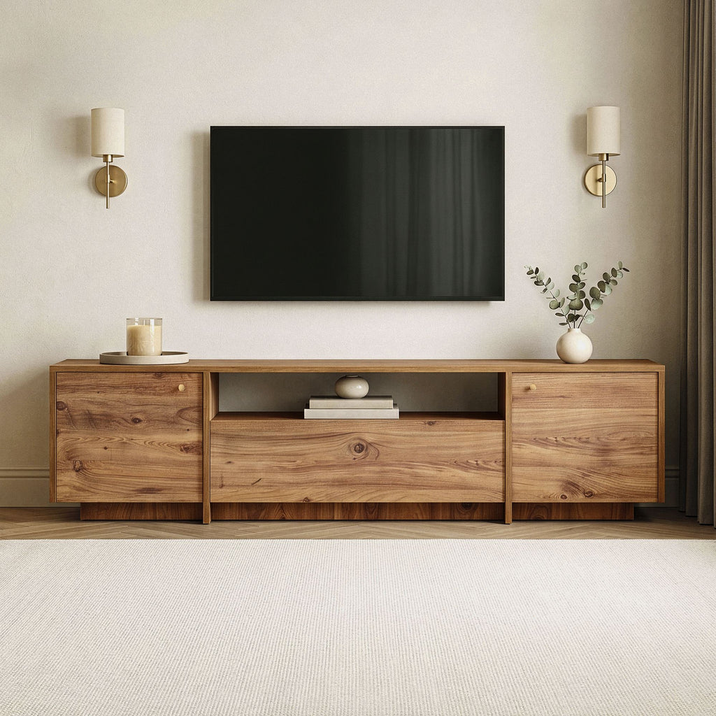 Meubles Tv Alvar - Pin Atlantique