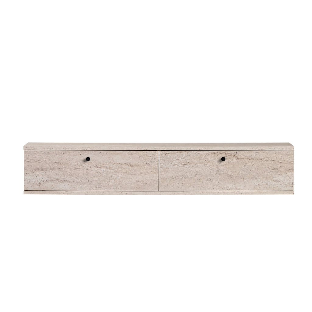 Meubles Tv Ligne 140 - Travertin