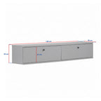 Meubles Tv Ligne 140 - Travertin