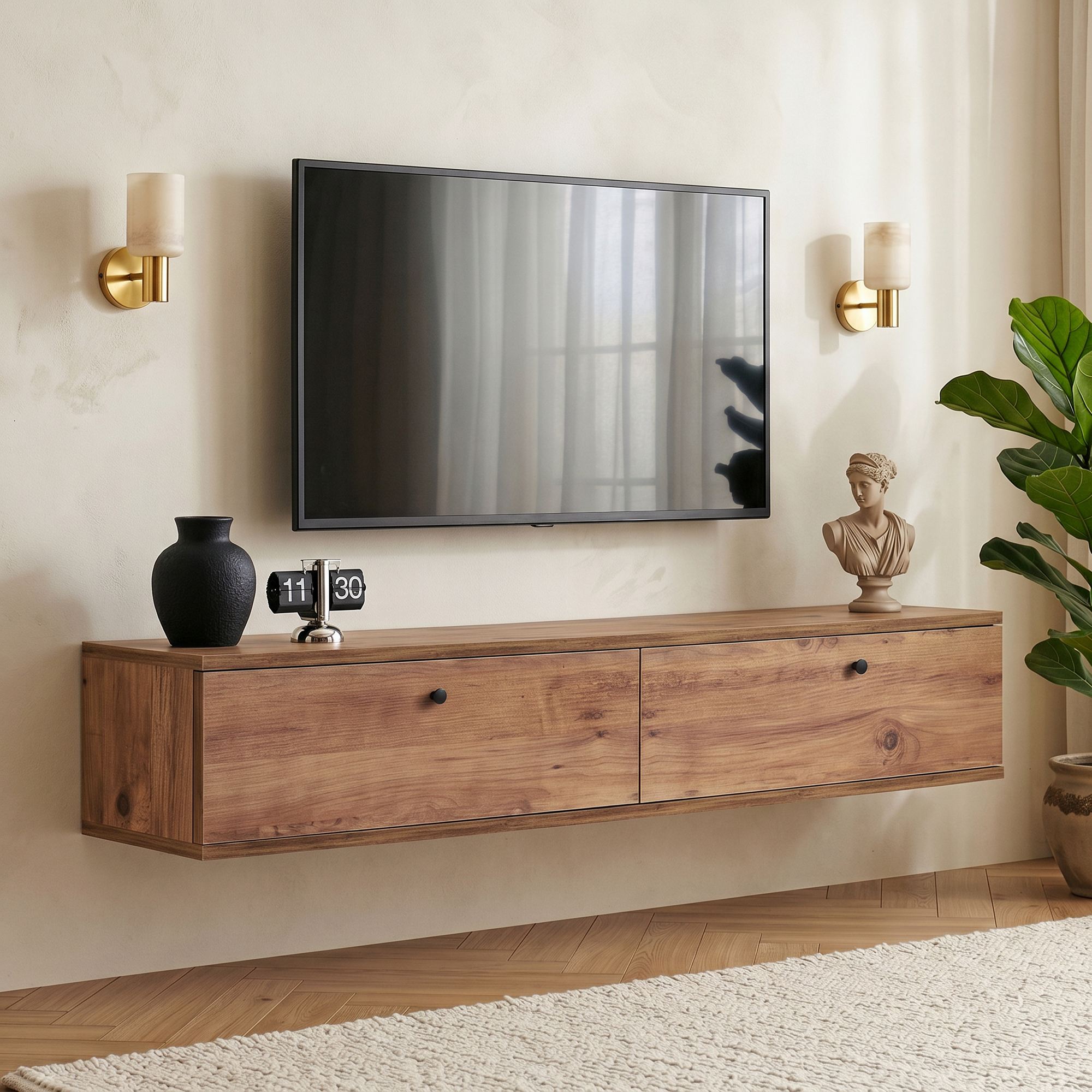 Meubles Tv Ligne 140 - Pin Atlantique