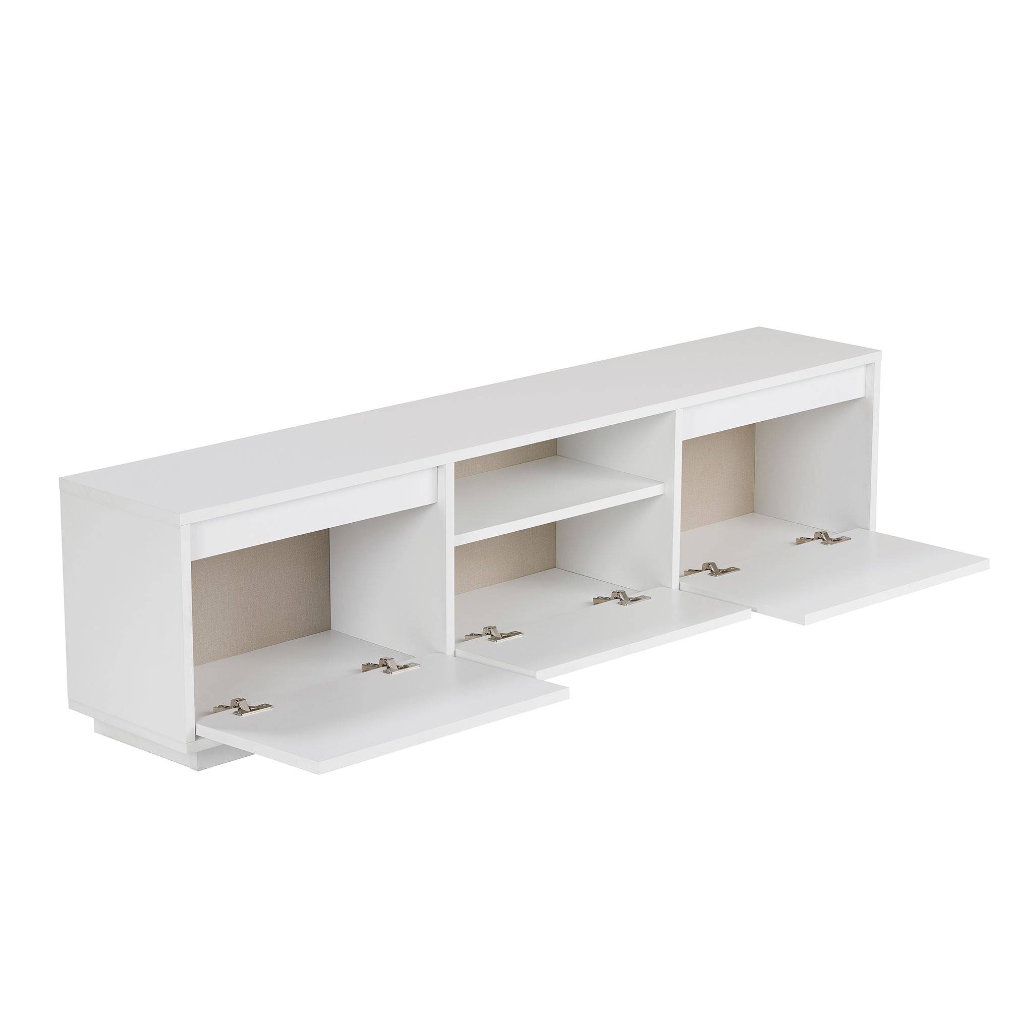 Meubles Tv Sentinel - Blanc Naturel