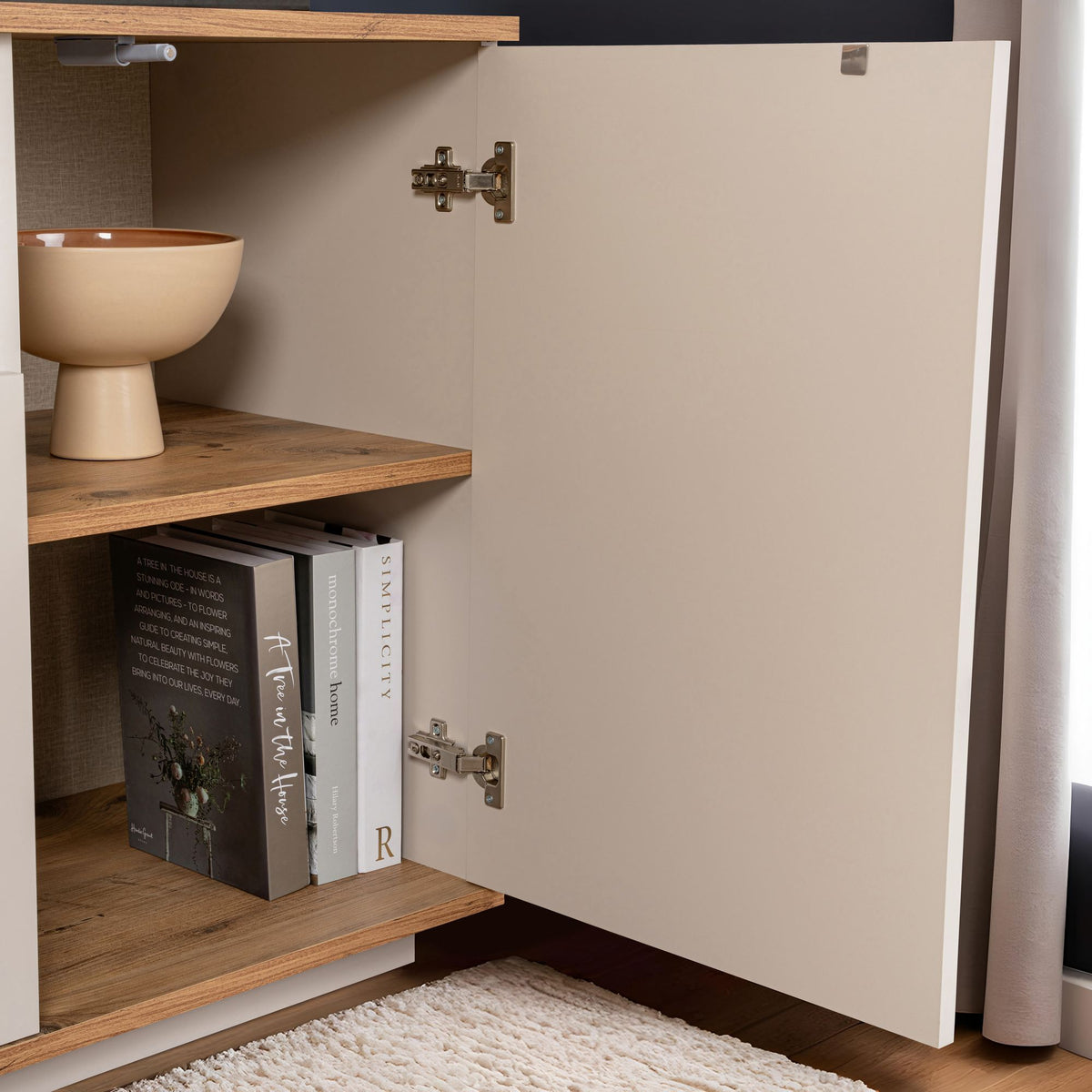 Arista - Sideboard - Cashmere/Atlantic Pine