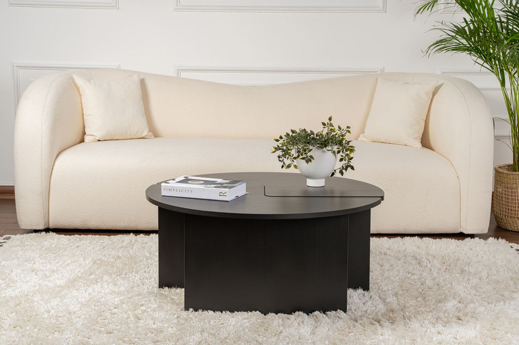 Moira - Mesa de Centro - Madera Negra