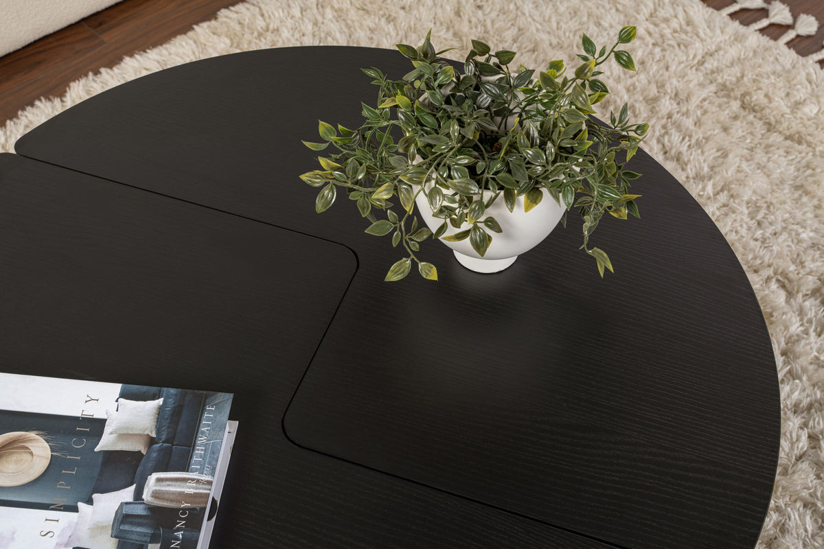 Moira - Mesa de Centro - Madera Negra