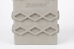 Graphic Carré - Vase - Concrete - Gray