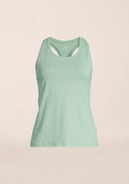 Essential Racerback Tank - Statue Green