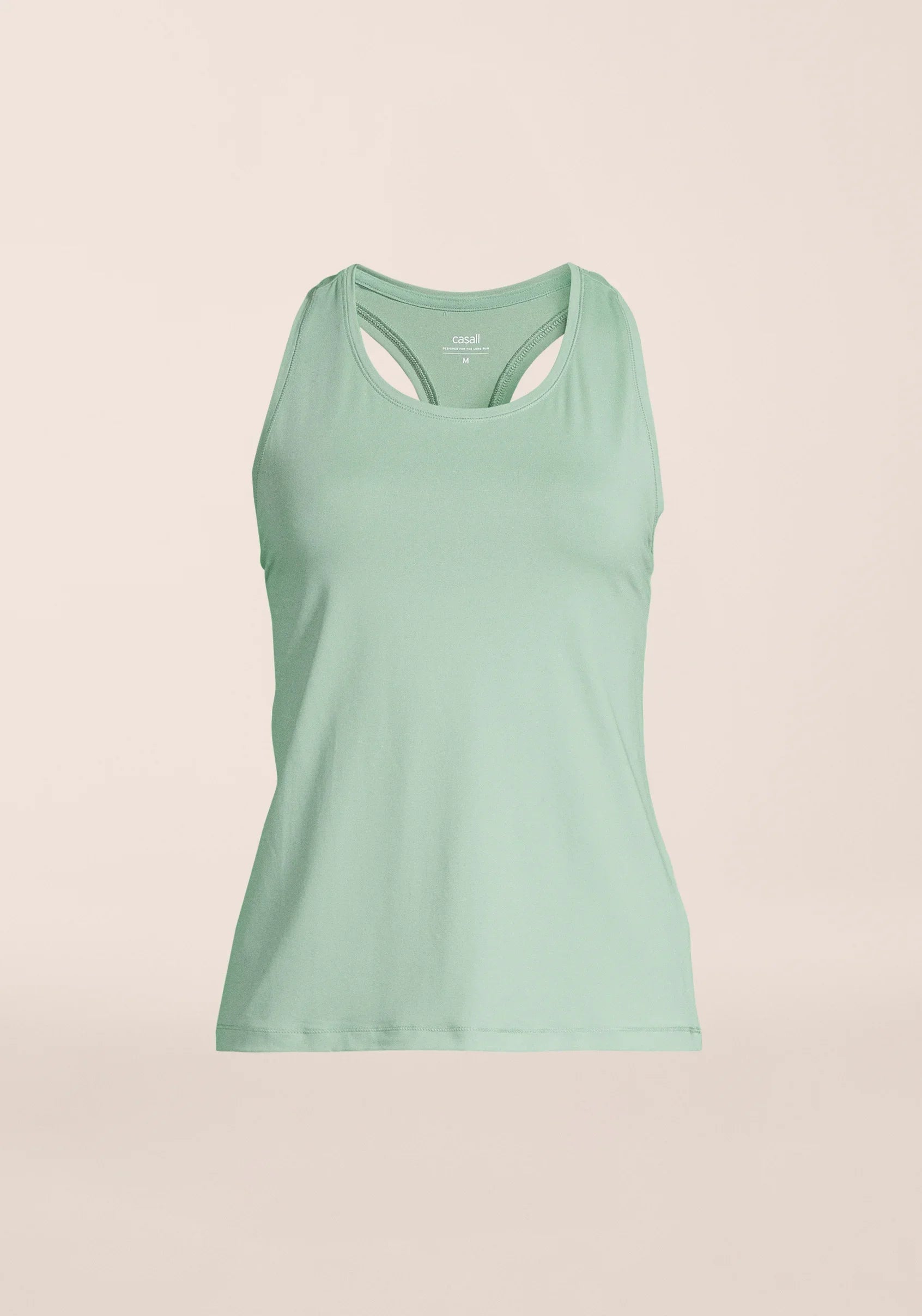 Essential Racerback Tank - Statue Green