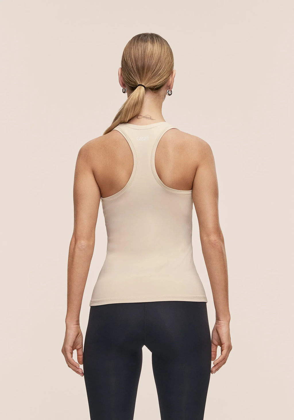 Essential Racerback Tank - Ecru