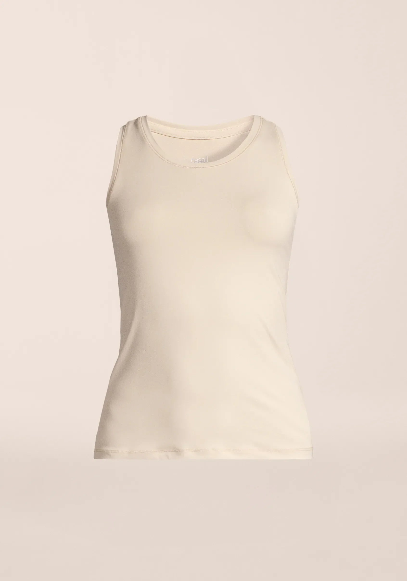 Essential Racerback Tank - Ecru