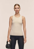 Essential Racerback Tank - Ecru