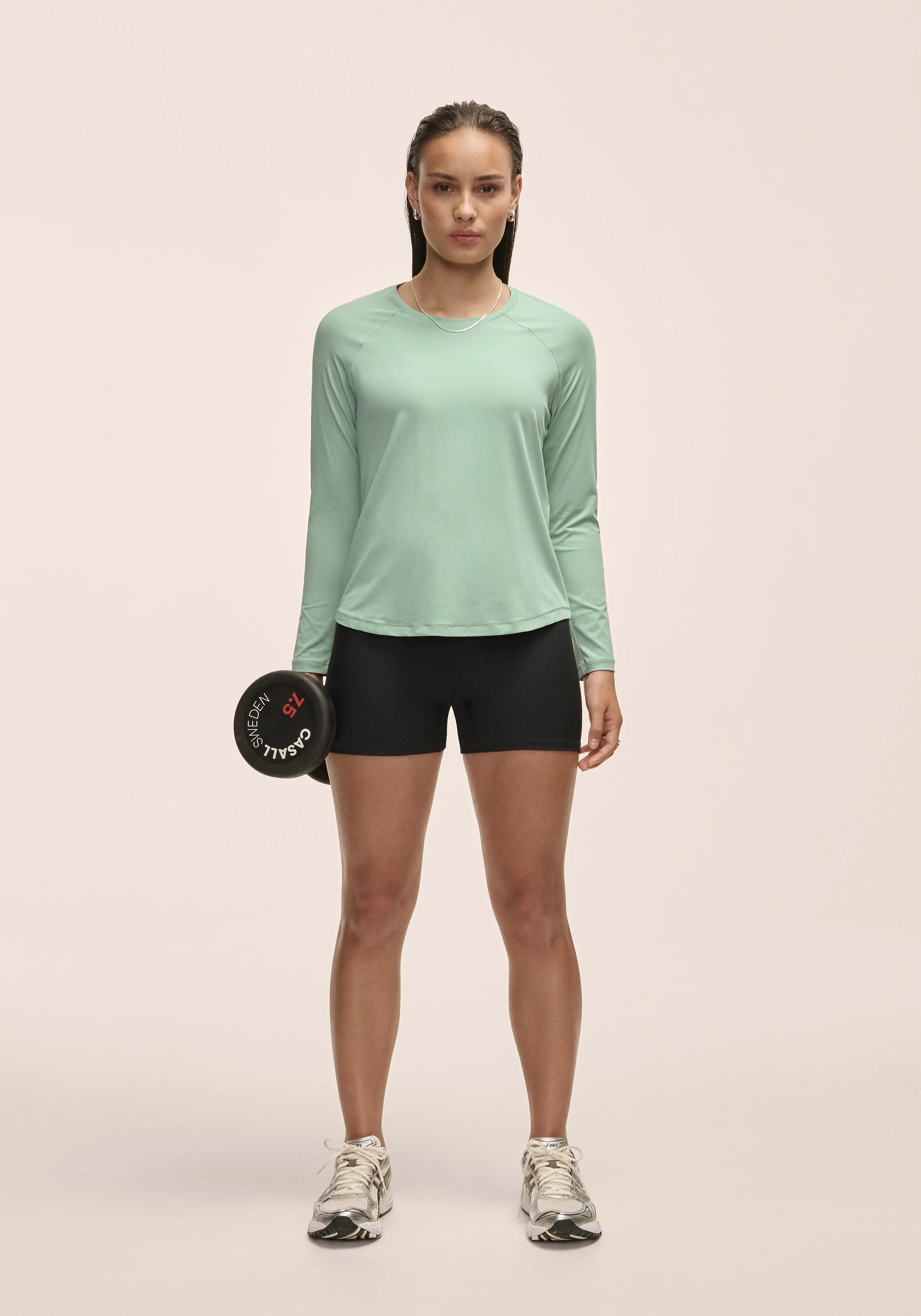 Essential Long Sleeve - Statue Green